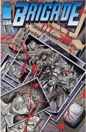 Brigade 13 published by Image with cover art by Anthony Winn