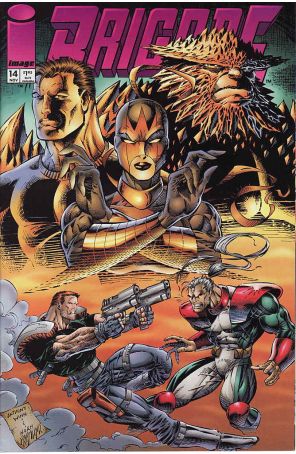 Brigade 14 published by Image with cover art by Anthony Winn