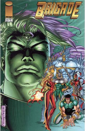 Brigade 15 published by Image with cover art by Roger Cruz