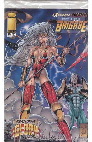 Brigade 16 (with card) published by Image with cover art by Roger Cruz