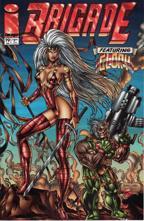 Brigade 19 published by Image with cover art by Manny Clark
