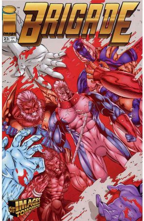 Brigade 25 published by Image with cover art by Marat Mychaels
