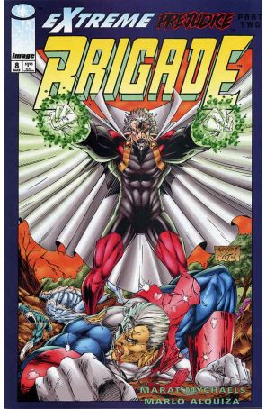 Brigade 8 published by Image with cover art by Marat Mychaels