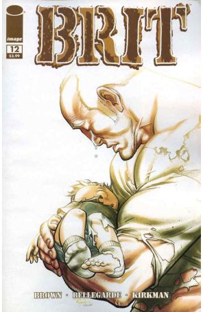 Brit (2nd Series) 12 published by Image with cover art by Ryan Ottley
