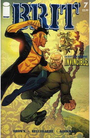 Brit (2nd Series) 7 published by Image with cover art by Ryan Ottley
