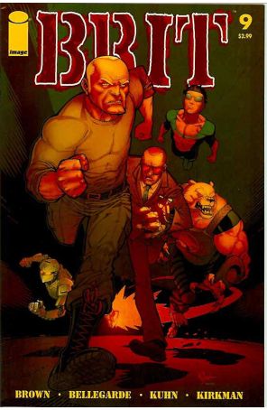 Brit (2nd Series) 9 published by Image with cover art by Ryan Ottley