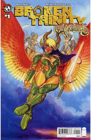 Broken Trinity: Angelus 1A published by Image with cover art by Brian Stelfreeze