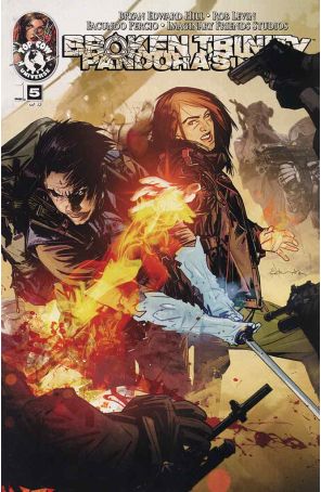Broken Trinity: Pandora's Box 5 published by Image with cover art by Tommy Lee Edwards