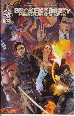 Broken Trinity: Pandora's Box 6A published by Image with cover art by Tommy Lee Edwards