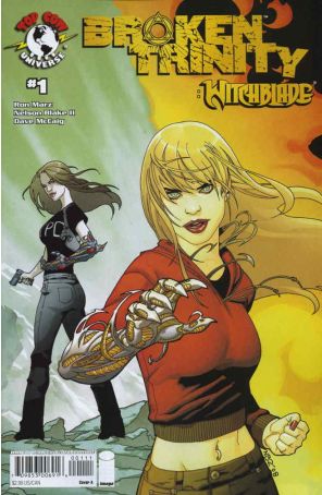 Broken Trinity: Witchblade 1A published by Image with cover art by Nelson Blake II