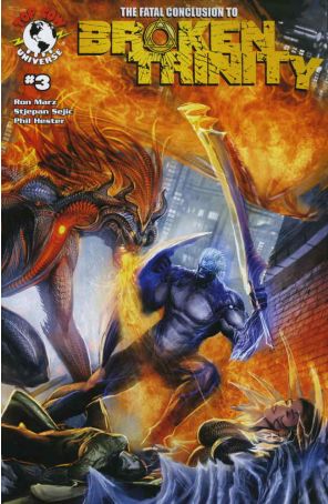 Broken Trinity 3A published by Image with cover art by Stjepan Sejic