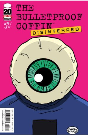 Bulletproof Coffin: Disinterred 3 published by Image with cover art by Shaky Kane