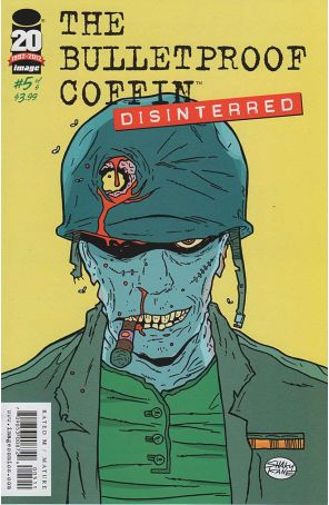 Bulletproof Coffin: Disinterred 5 published by Image with cover art by Shaky Kane
