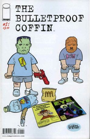 Bulletproof Coffin 1 published by Image with cover art by Shaky Kane