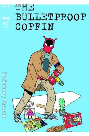 Bulletproof Coffin 2 published by Image with cover art by Shaky Kane