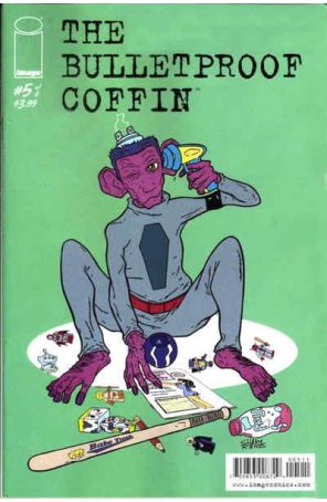 Bulletproof Coffin 5 published by Image with cover art by Shaky Kane