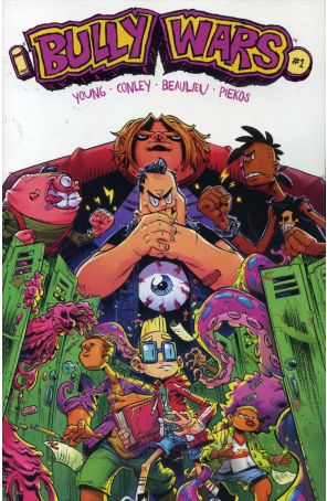Bully Wars 1A published by Image with cover art by Aaron Conley