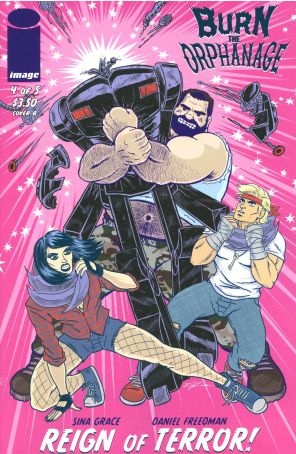 Burn the Orphanage: Reign of Terror 4B published by Image with cover art by Ed Luce