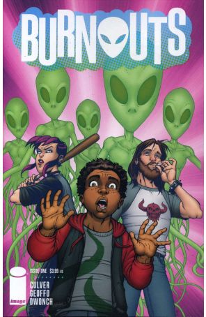 Burnouts 1A published by Image with cover art by Chris Burnham