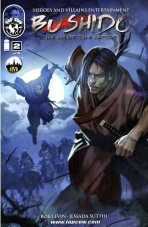 Bushido (The Way Of The Warrior) 2 published by Image with cover art by Jessada Sutthi
