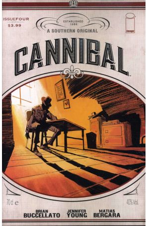 Cannibal 4 published by Image with cover art by Matias Bergara