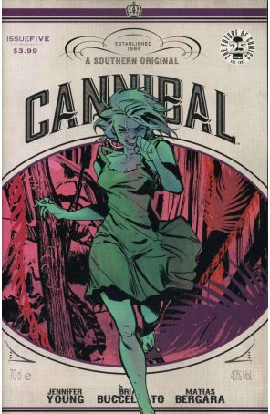 Cannibal 5 published by Image with cover art by Matias Bergara