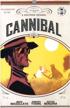 Cannibal 7 published by Image with cover art by Matias Bergara