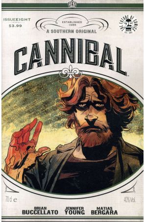 Cannibal 8 published by Image with cover art by Matias Bergara
