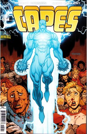 Capes (2nd Series) 5A published by Image with cover art by Ryan Ottley and Dave McCaig