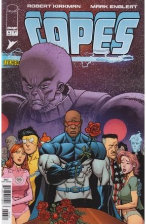 Capes (2nd Series) 6A published by Image with cover art by Ryan Ottley and Dave McCaig