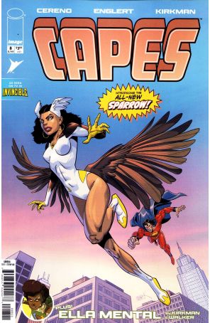 Capes (2nd Series) 8A published by Image with cover art by Mark Englert