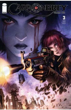 Carbon Grey (Vol. 2) 3B published by Image with cover art by Hoang Nguyen