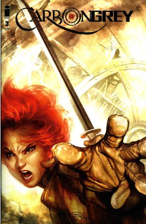 Carbon Grey 3 published by Image with cover art by Hoang Nguyen