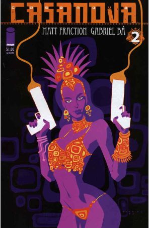 Casanova (Image) 2 published by Image with cover art by Gabriel Bá