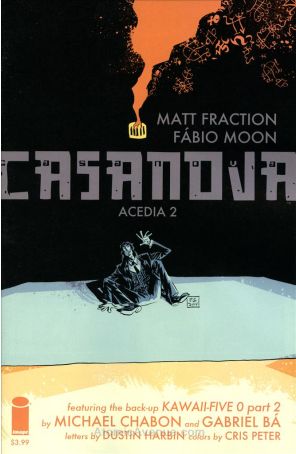 Casanova: Acedia 2 published by Image with cover art by Fábio Moon