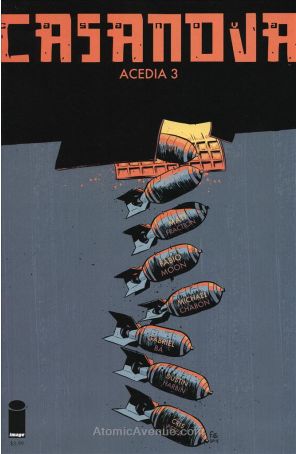 Casanova: Acedia 3 published by Image with cover art by Fábio Moon