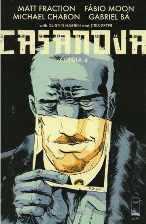 Casanova: Acedia 4 published by Image with cover art by Fábio Moon
