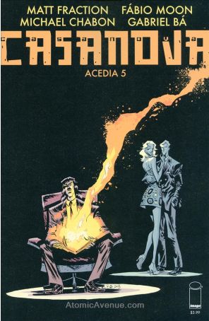 Casanova: Acedia 5 published by Image with cover art by Fábio Moon