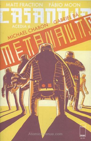 Casanova: Acedia 6 published by Image with cover art by Fábio Moon
