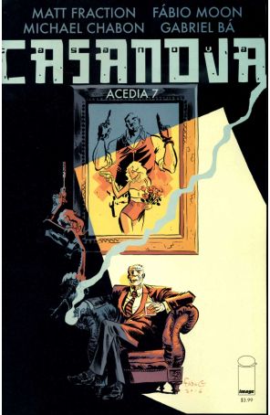 Casanova: Acedia 7 published by Image with cover art by Fábio Moon