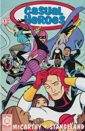 Casual Heroes 1 published by Image with cover art by Steve Rude