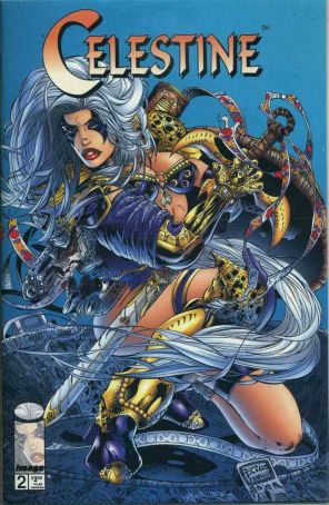 Celestine 2 published by Image with cover art by Patrick Lee