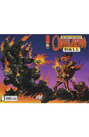 Charlatan Ball 4 published by Image with cover art by Andy Suriano