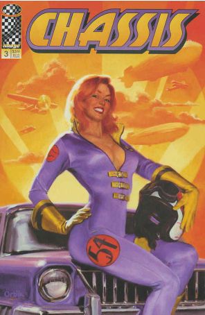 Chassis (Vol. 3) 3 published by Image with cover art by Glen Orbik