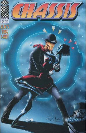 Chassis (Vol. 3) 5 published by Image with cover art by Rick Morales