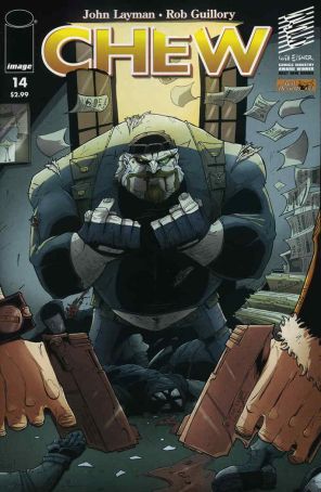 Chew 14 published by Image with cover art by Rob Guillory
