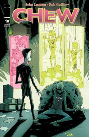 Chew 19A published by Image with cover art by Rob Guillory