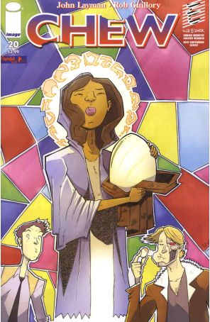 Chew 20 published by Image with cover art by Rob Guillory