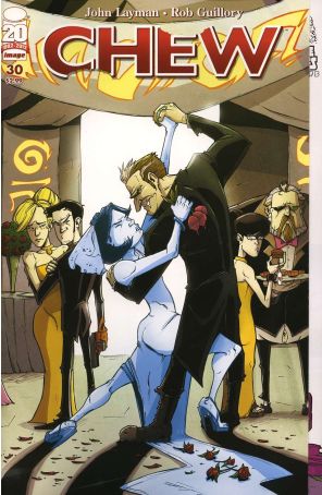 Chew 30 published by Image with cover art by Rob Guillory