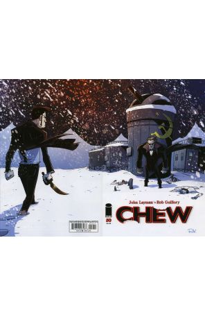 Chew 50 published by Image with cover art by Rob Guillory